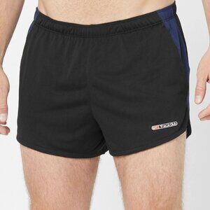 NEW! Nike Men's Track 3" Brief-LINED RUNNING SHORTS FB5541-010 BLACK/NAVY Sz S/L